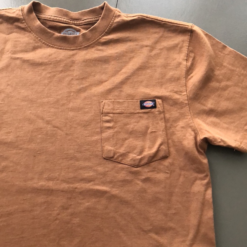 Dickies Tan Pocket T-Shirt